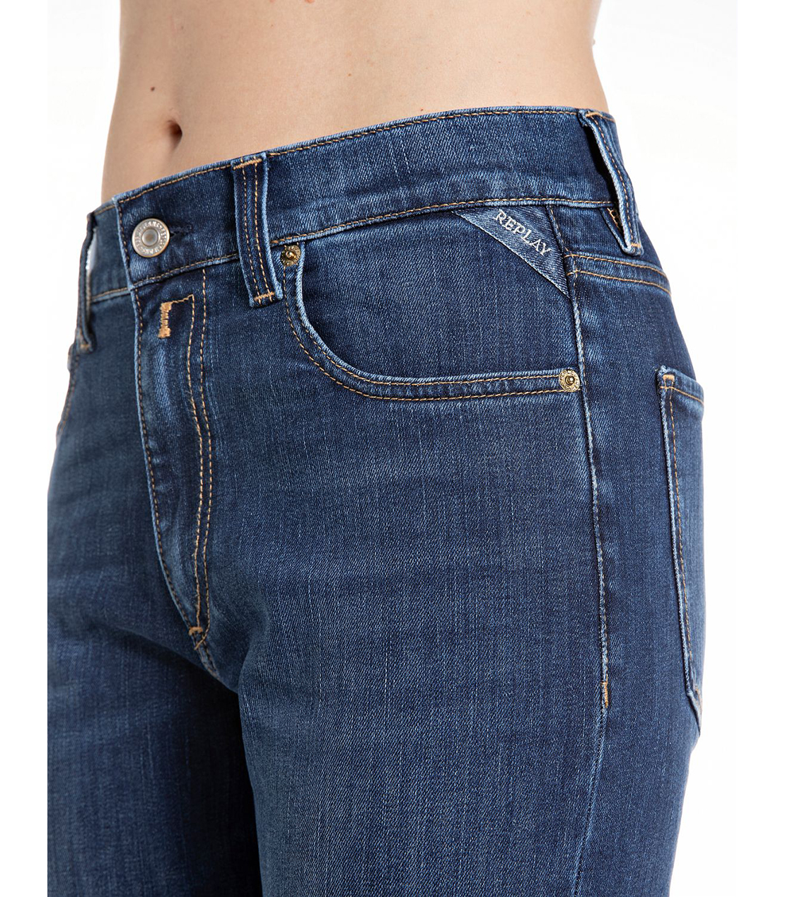 ストレート MAIJKE ストレッチデニム 詳細画像 ダークブルー 6